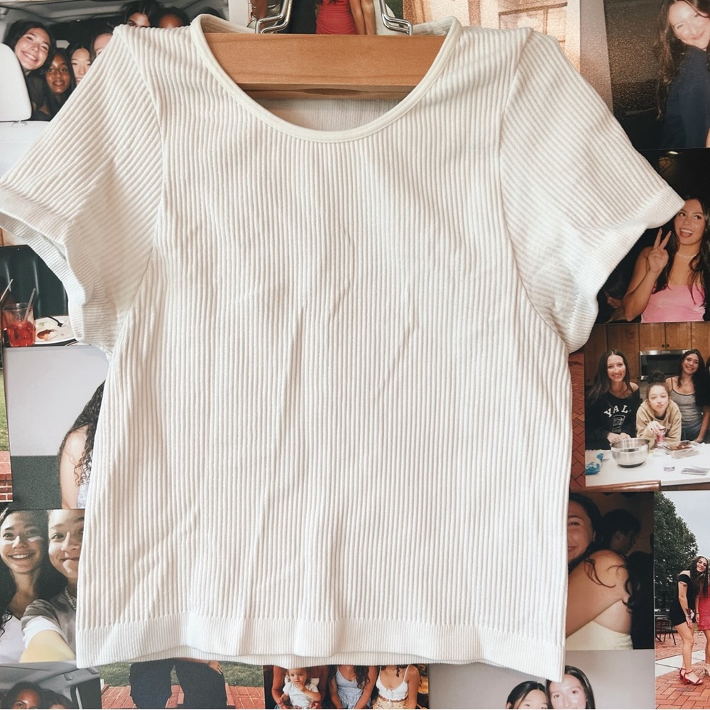 Out From Under Everyday Seamless Ribbed Tee